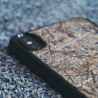 Close up of lavender phone case