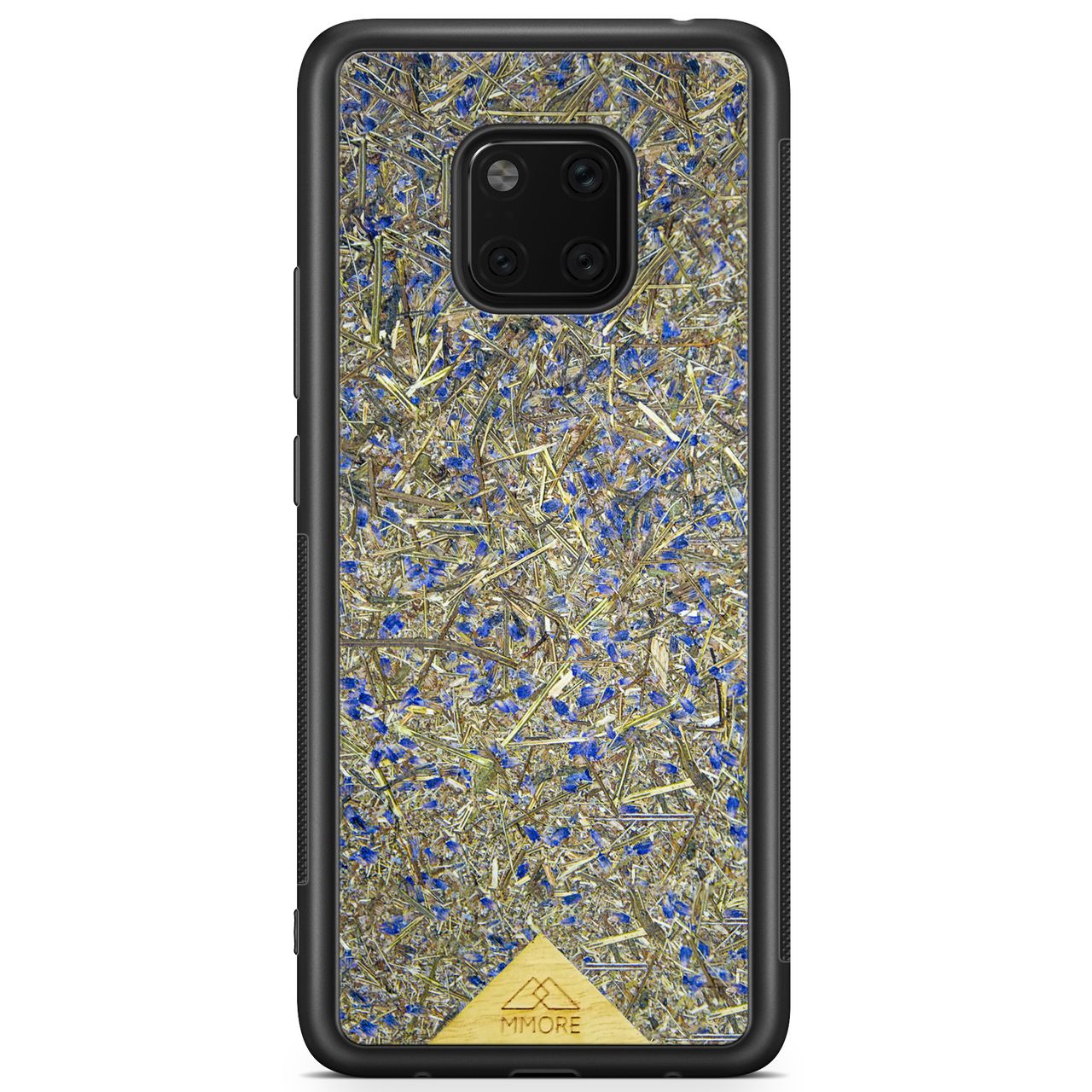Чехол для телефона Huawei Mate 20 с черной рамкой и бледно-лиловым цветом