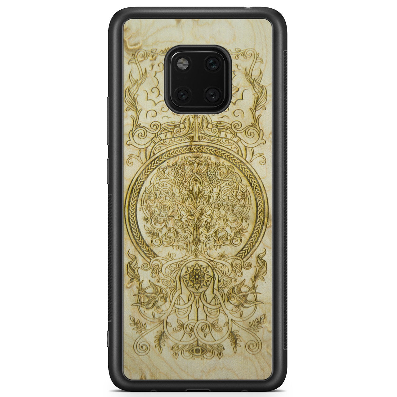 Tree of Life Wooden Phone Case Huawei Mate 20 Pro