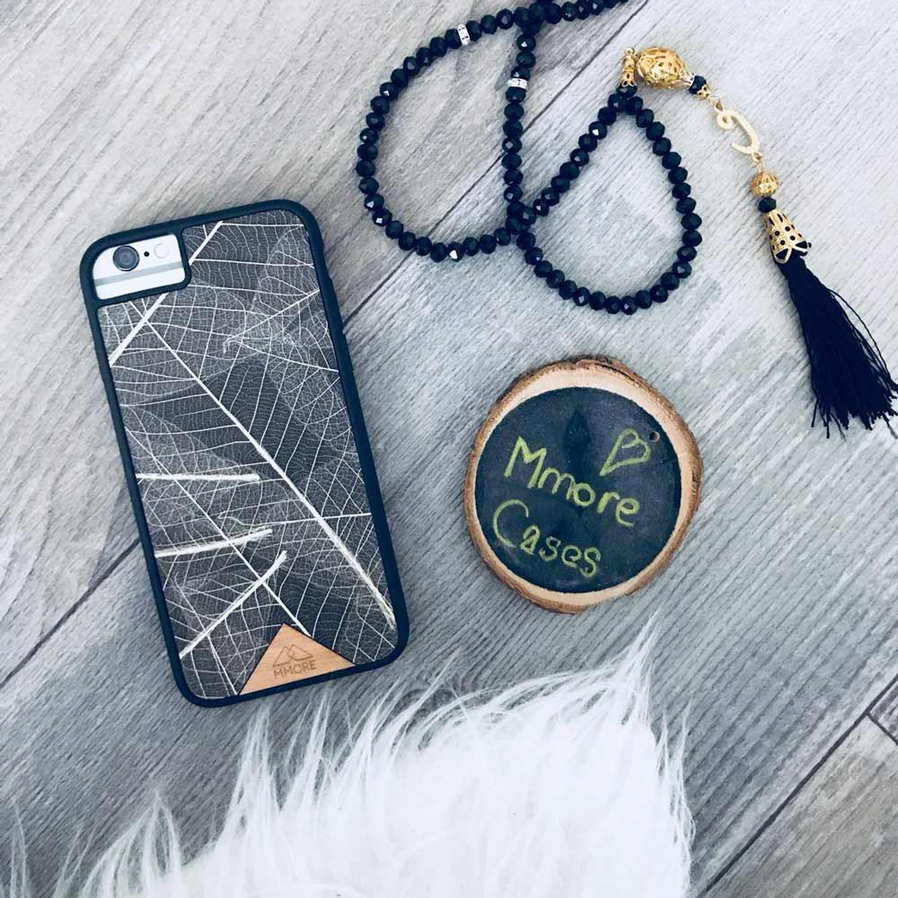 MMORE Cases Skeleton Leaves Phone Case