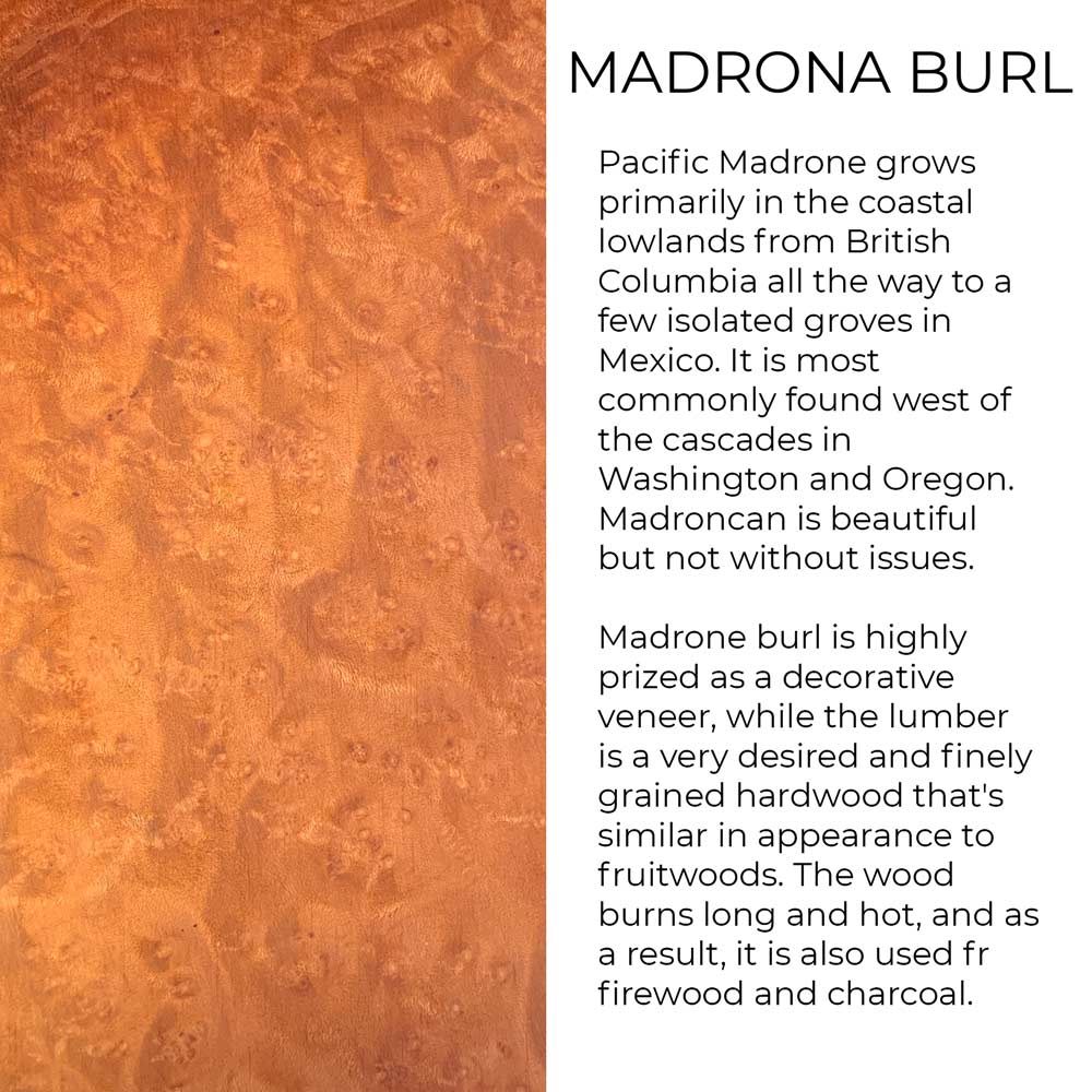 Wood Description Madrona Burl