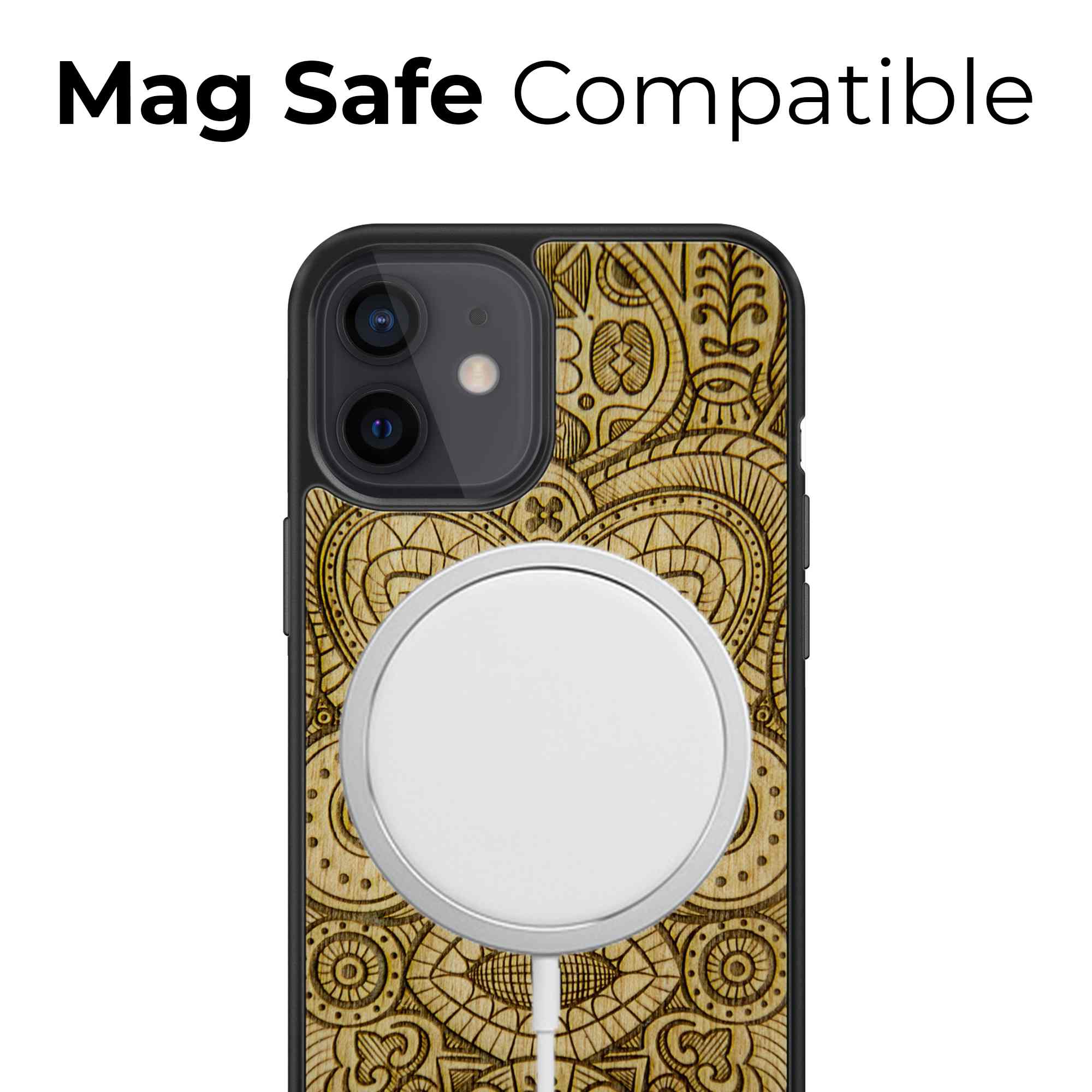 Wireless Charging Tribal Mask Case