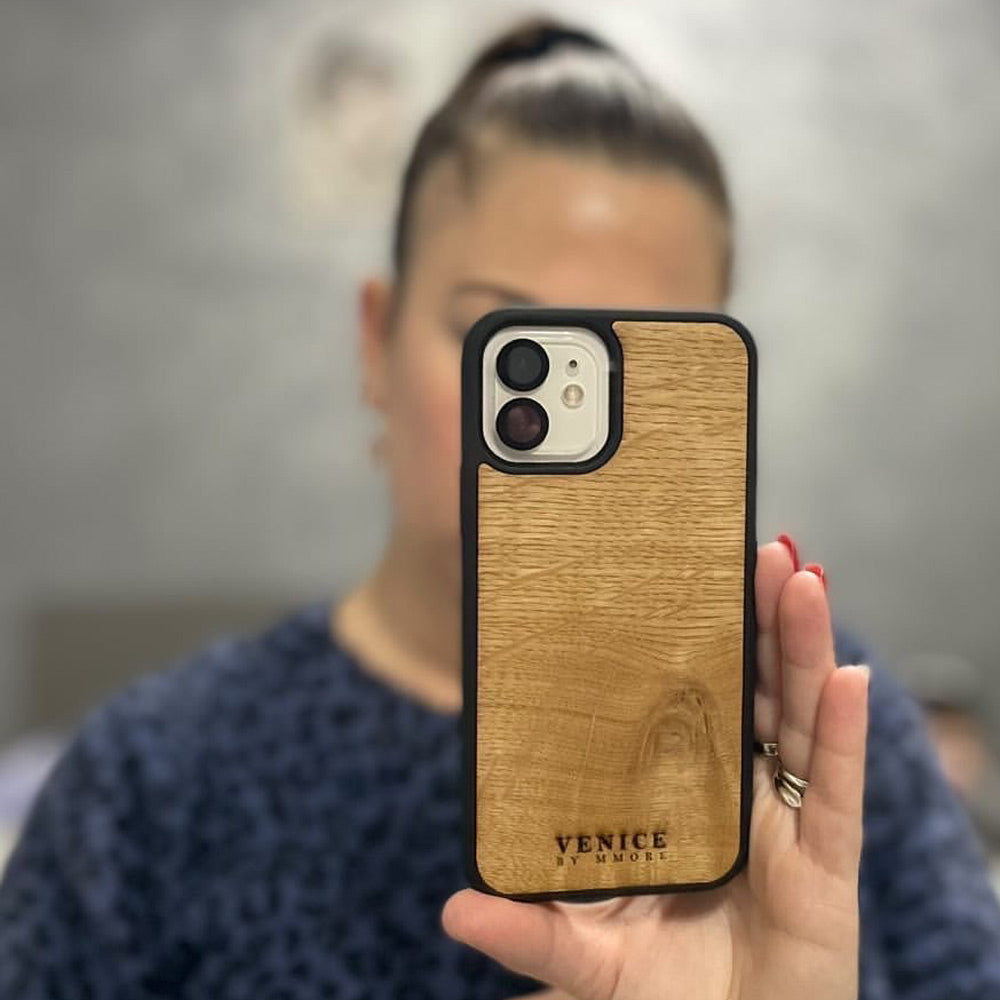 Venice Lettering Phone Case in Hands