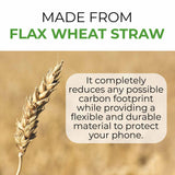 Plant based and made out of flax wheat case