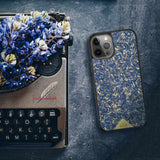 iPhone 12 Pro Organic Blue Cornflower Phone Case