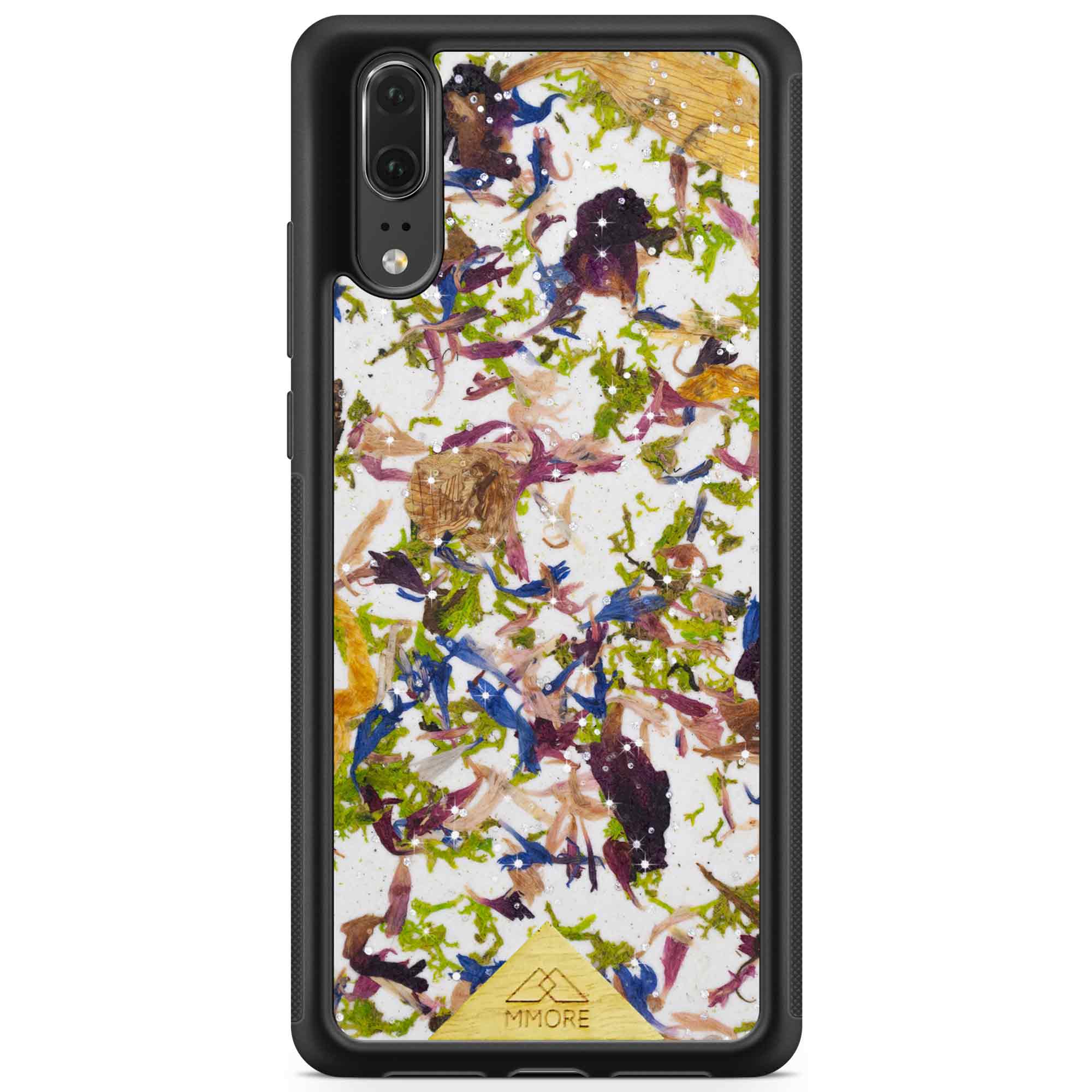 Huawei P20 Black Phone Case Crystal Meadow