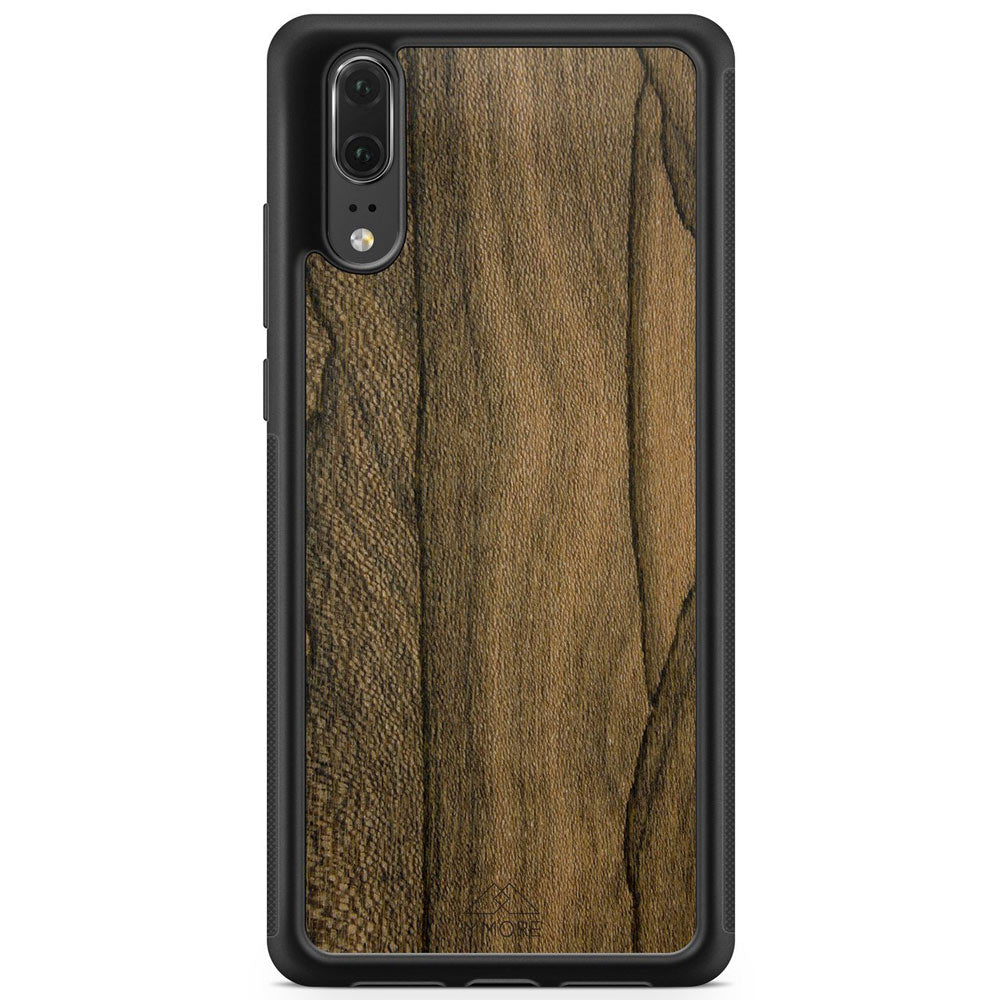 Чехол для телефона Huawei P20 из дерева Ziricote Wood