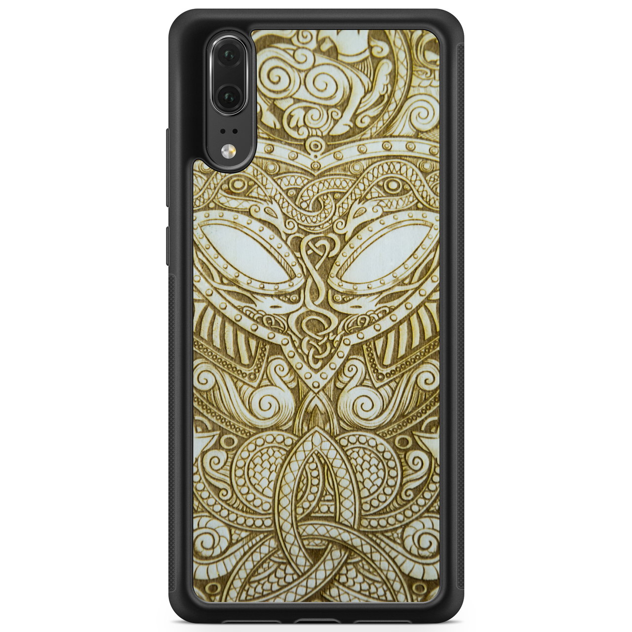 Viking Wood Phone Case Huawei P20