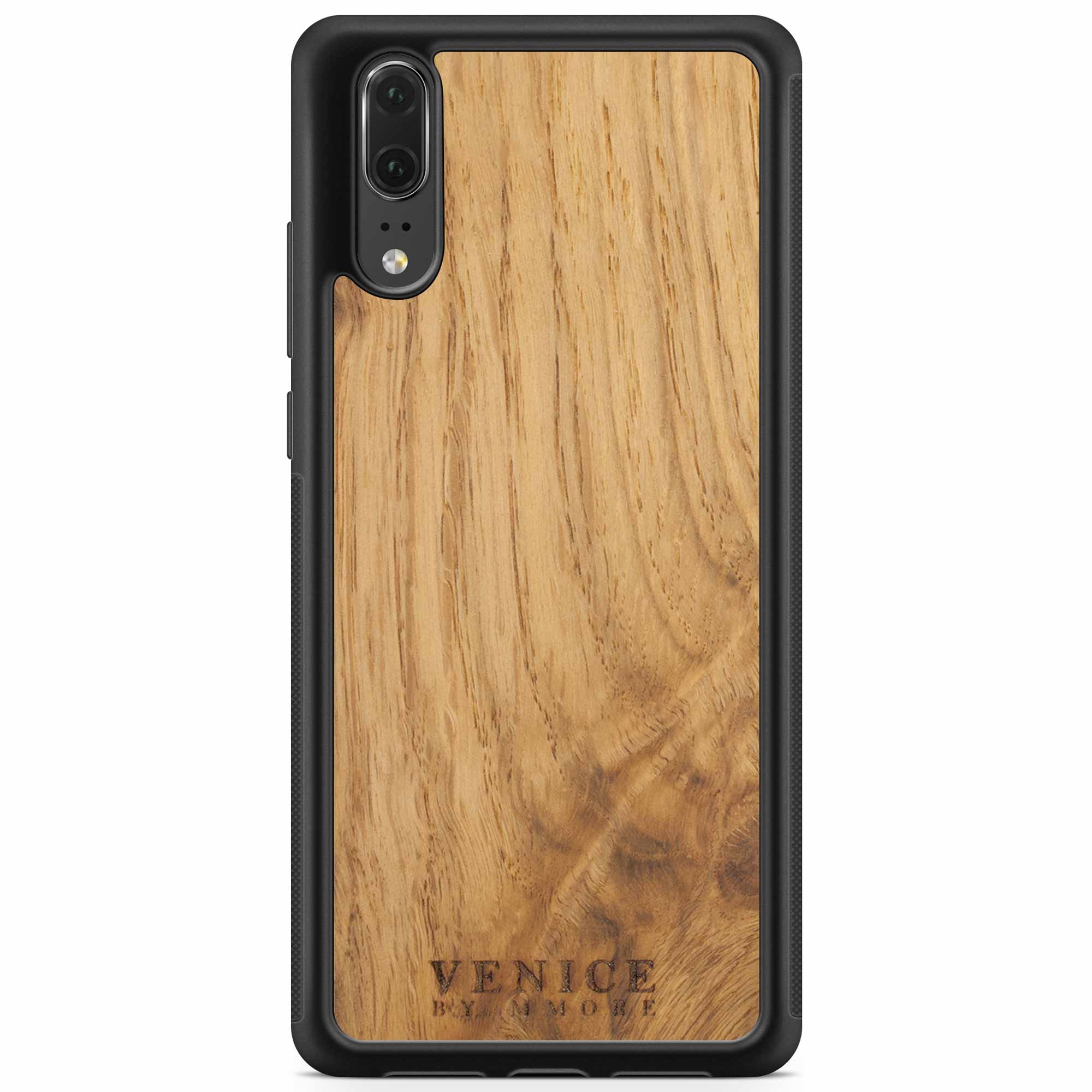 Venice Lettering Wood Phone Case Huawei P20