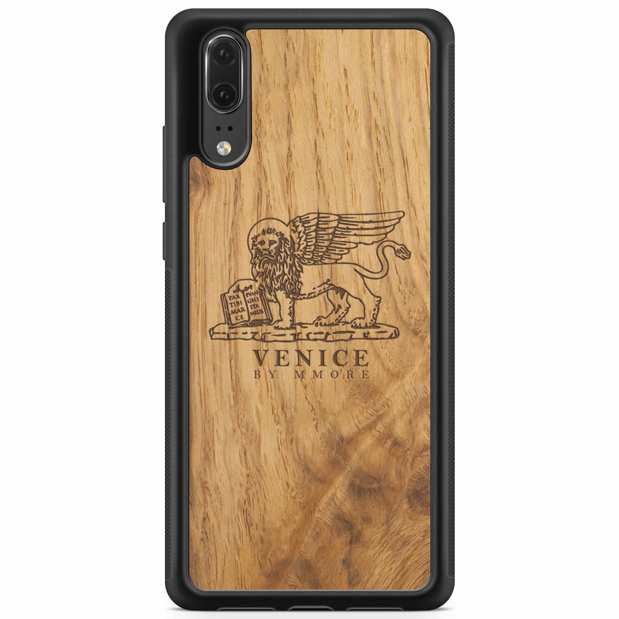Venice Lion Ancient Wood Phone Case Huawei P20