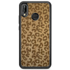 Cheetah Print Wood Phone Case Huawei P20 Lite