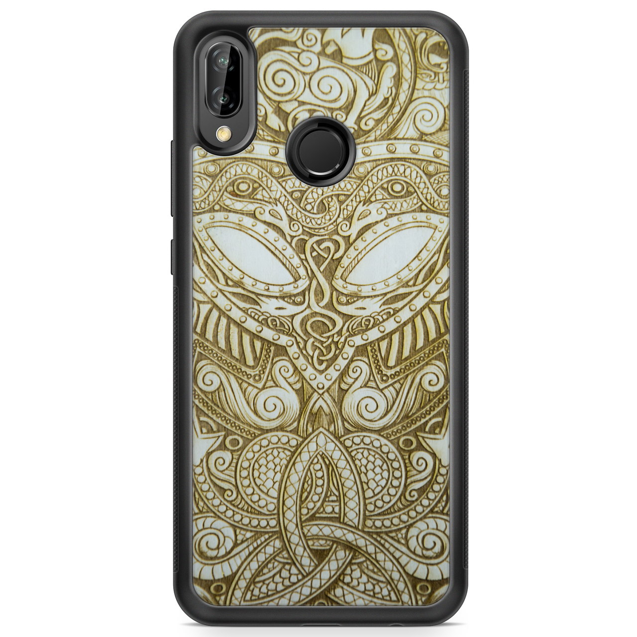Viking Wood Phone Case Huawei P20 Lite