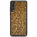Cheetah Print Wood Phone Case Huawei P20 Pro