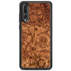 Mechanism Wood Phone Case Huawei P20 Pro