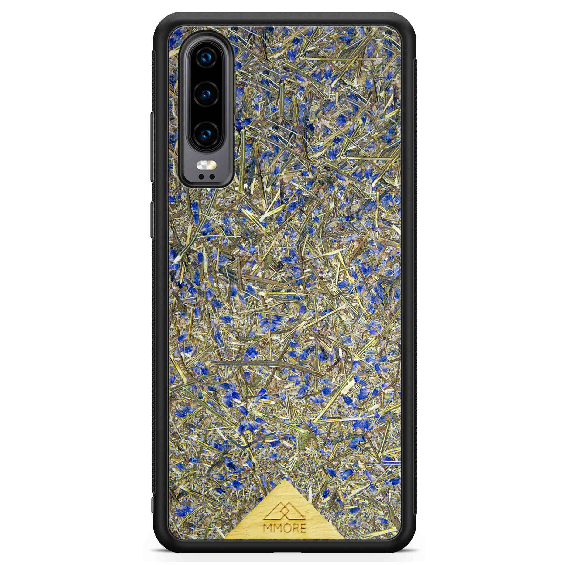 Huawei P30 Black Frame Lavender Phone Case