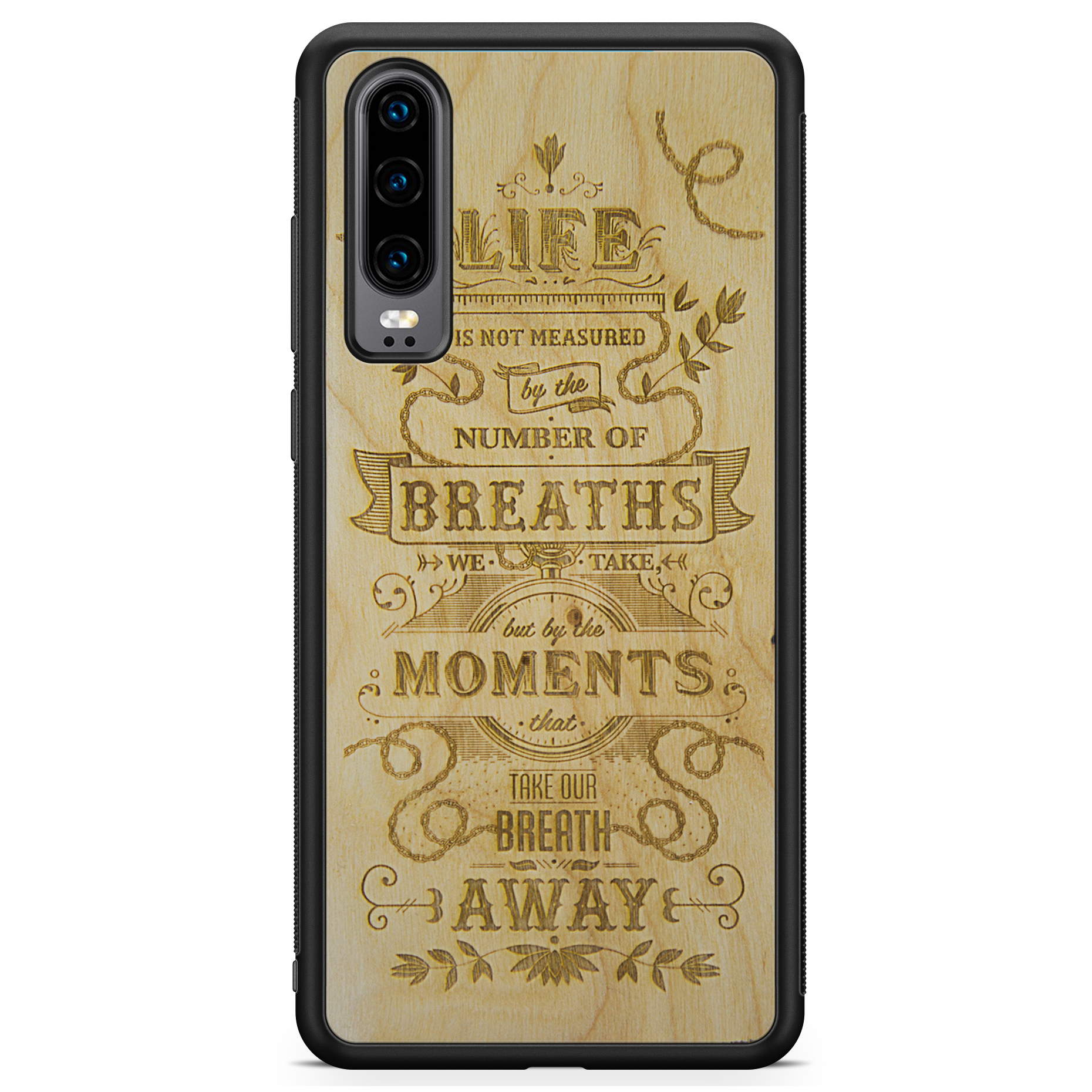 Coque Huawei P30 The Meaning Wood