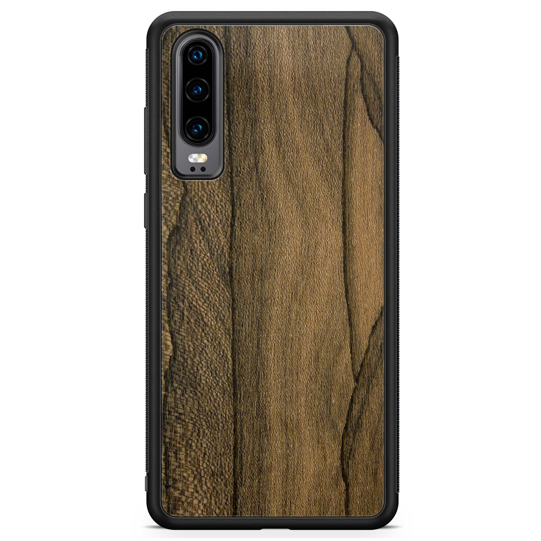 Чехол для телефона Huawei P30 из дерева Ziricote Wood
