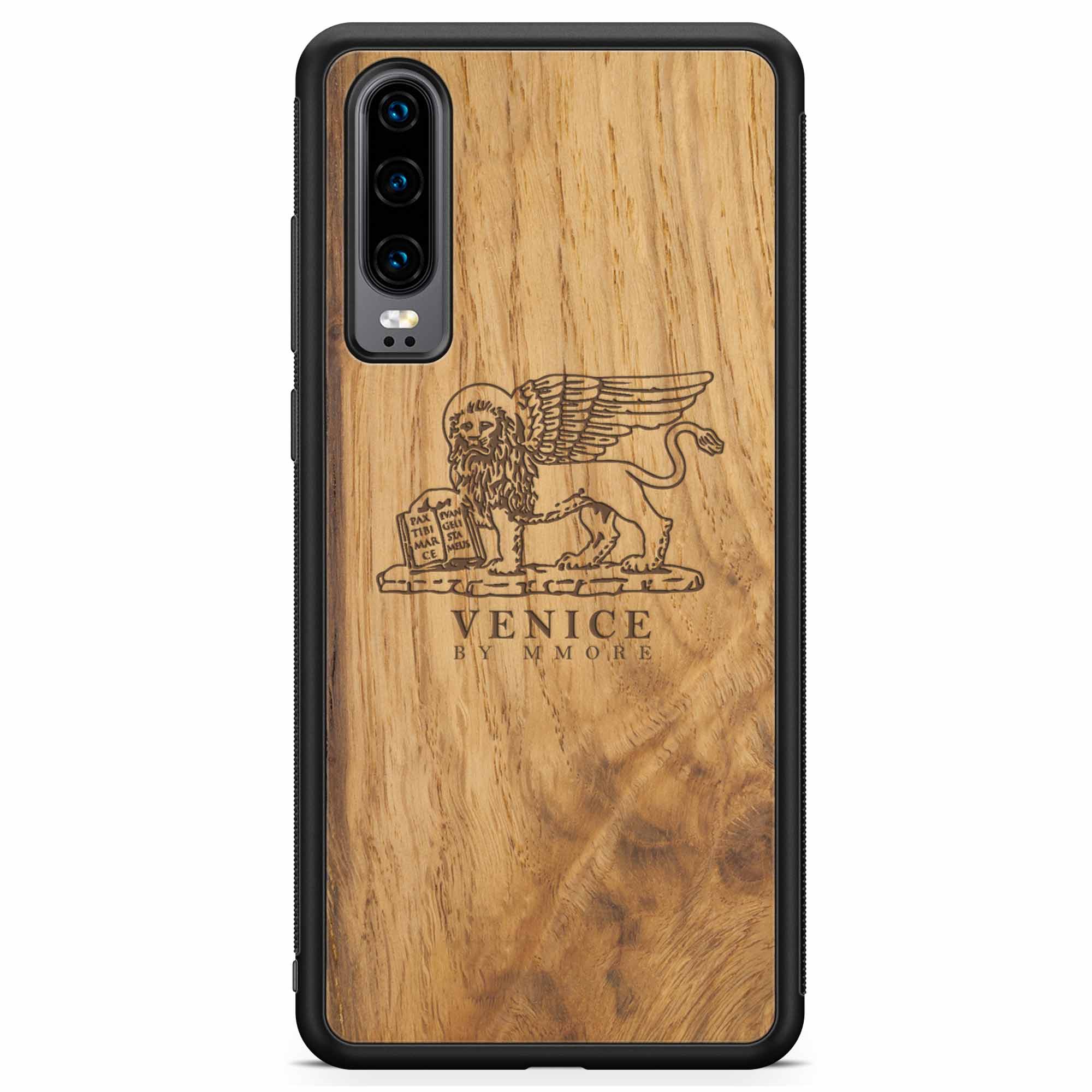 Venice Lion Ancient Wood Phone Case Huawei P30