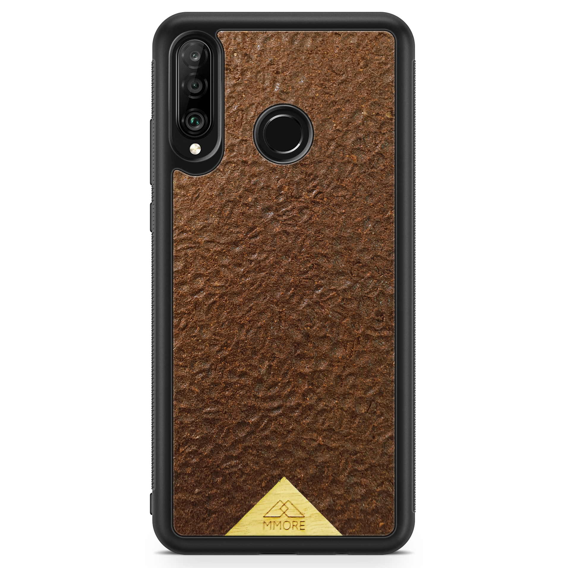 Huawei P30 Lite Black Frame Coffee Phone Case