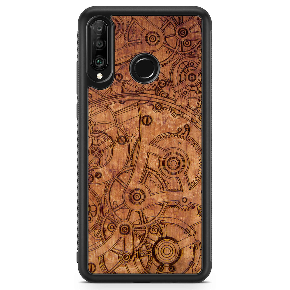 Mechanism Wood Phone Case Huawei P30 Lite