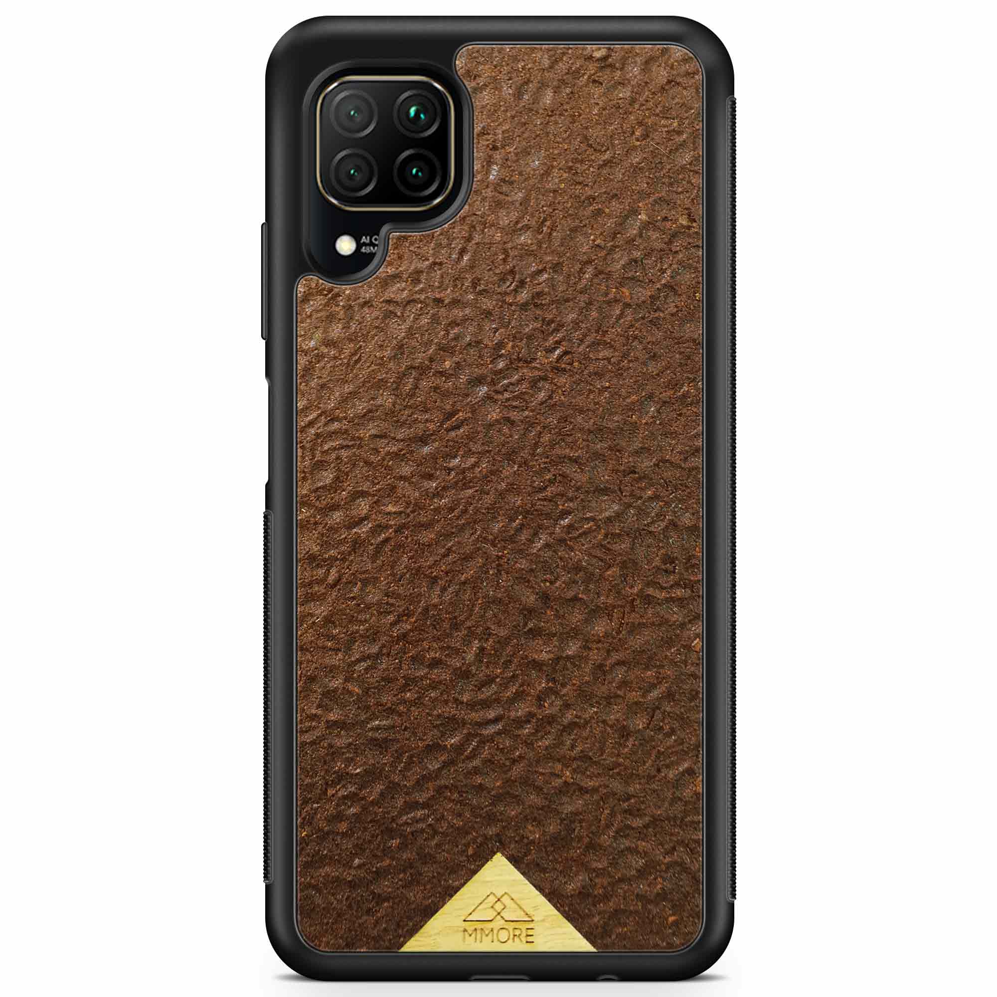 Huawei P40 Lite Black Frame Coffee Phone Case