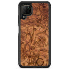 Mechanism Wood Phone Case Huawei P40 Lite