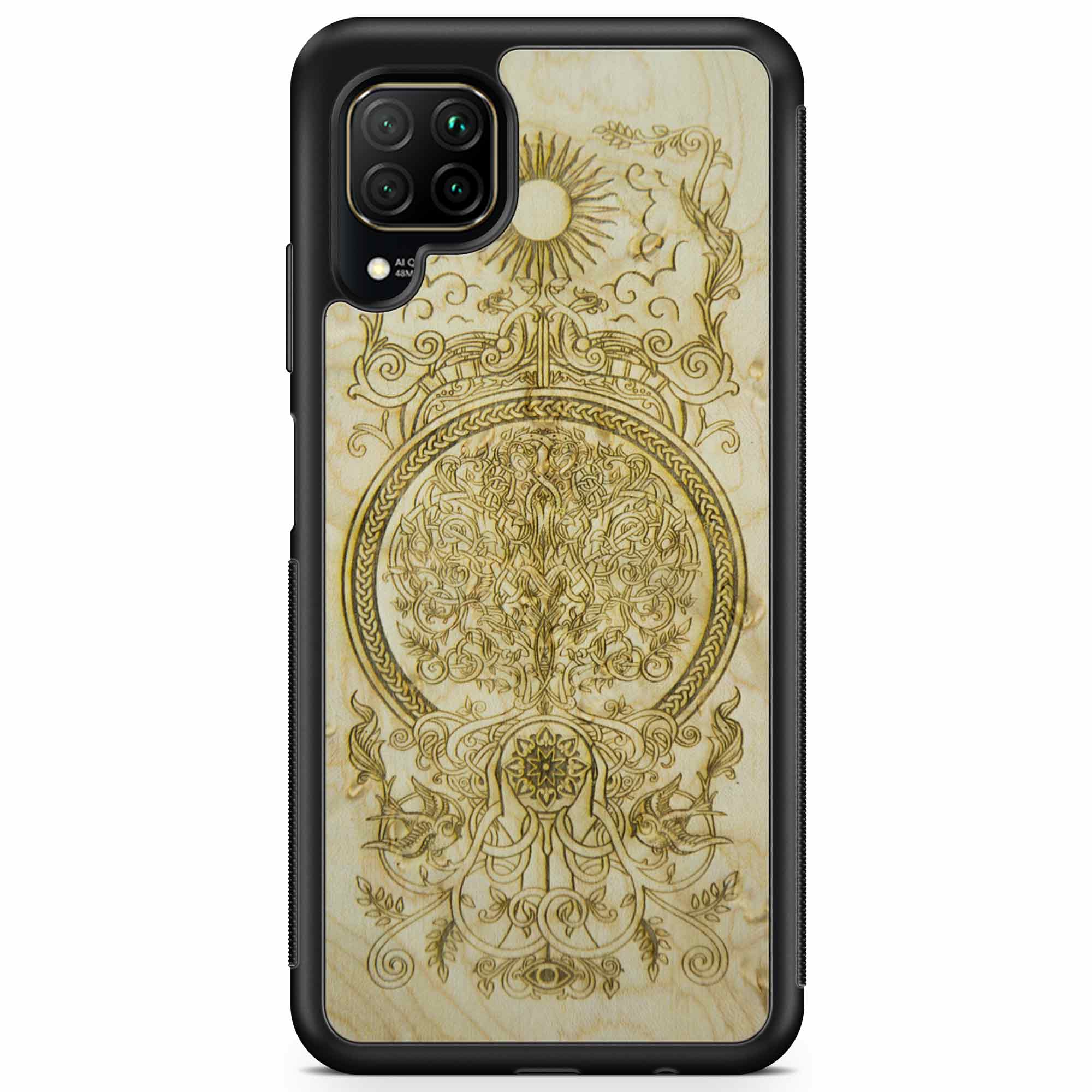 Tree of Life Wooden Phone Case Huawei P40 Lite 