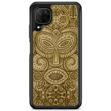 Tribal Mask Huawei P40 Lite Wood Phone Case