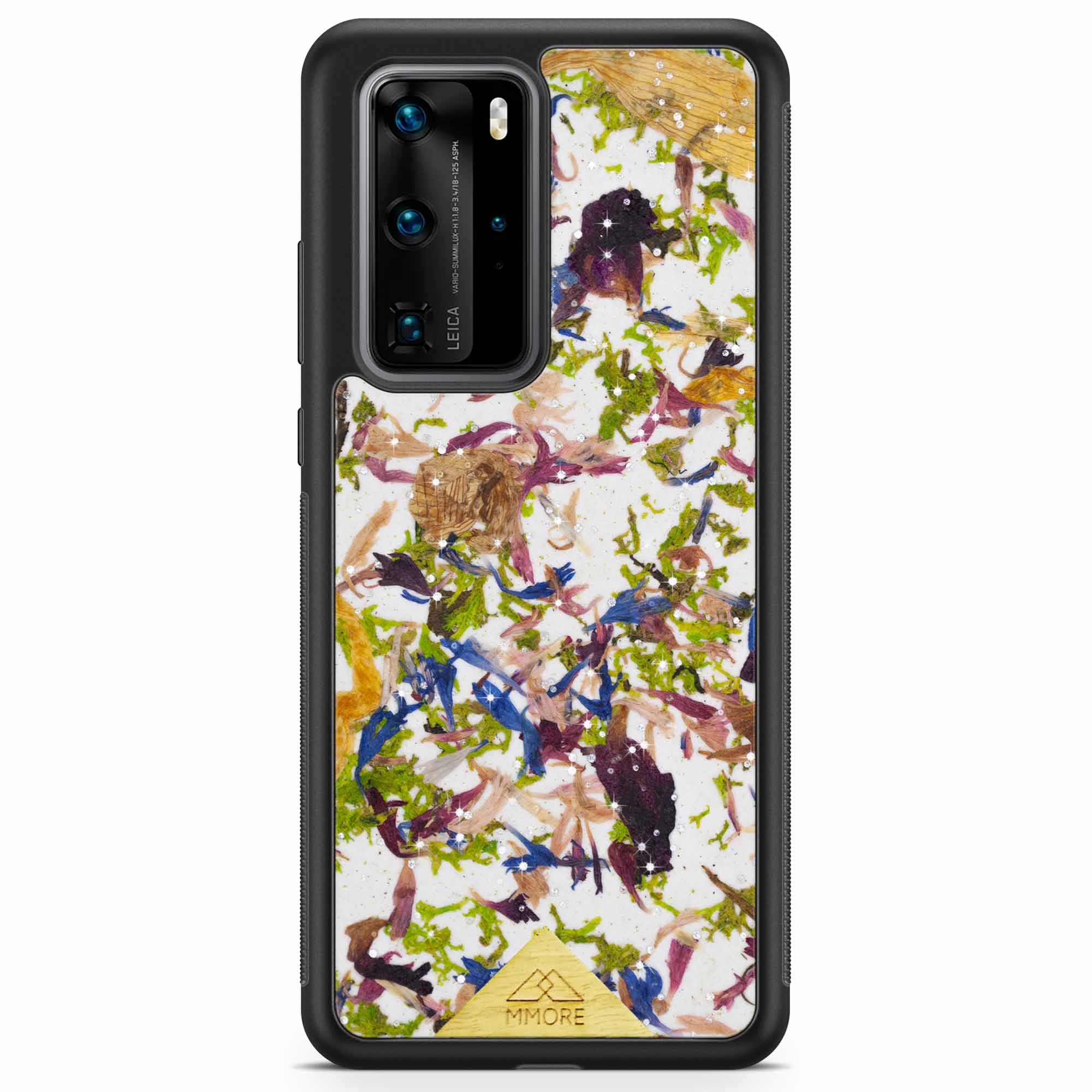 Coque Huawei P40 Pro Noire Crystal Meadow