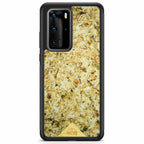 Huawei P40 Pro  Black Frame Jasmine Phone Case