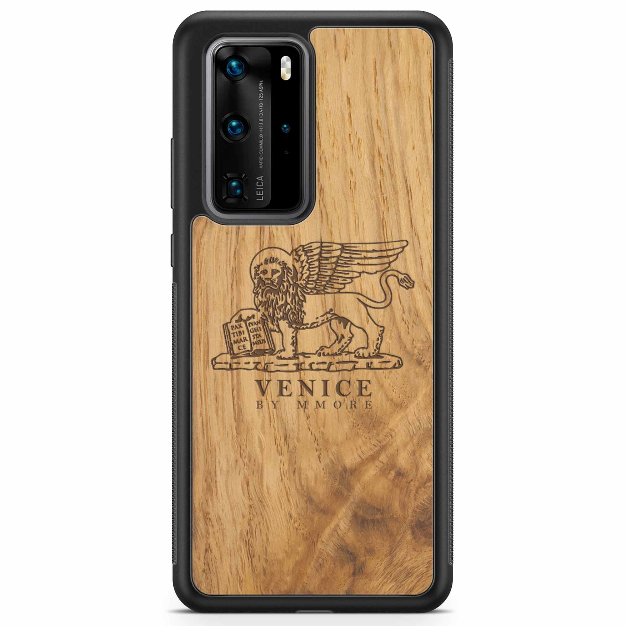 Venice Lion Ancient Wood Phone Case Huawei P40 Pro