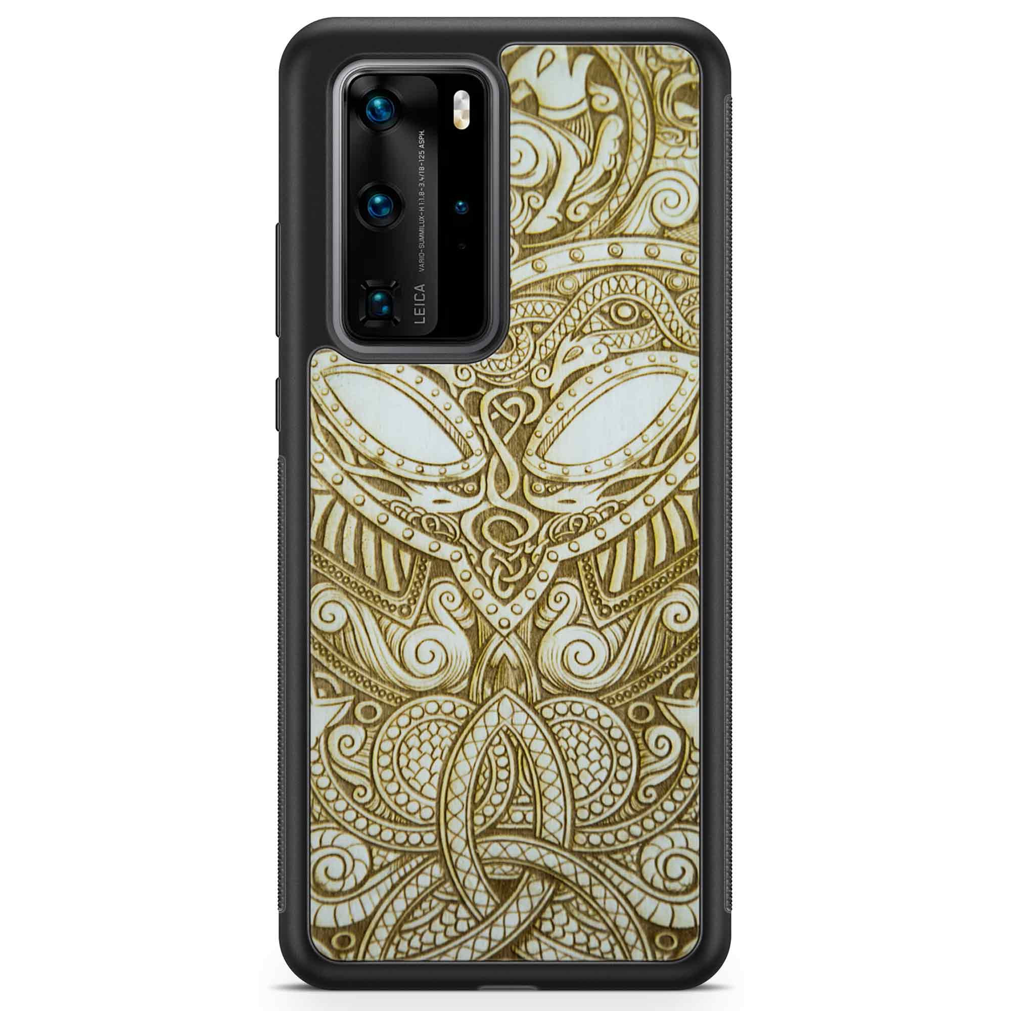 Viking Wood Phone Case Huawei P40 Pro