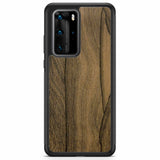 Чехол для телефона Huawei P40 Pro из дерева Ziricote Wood