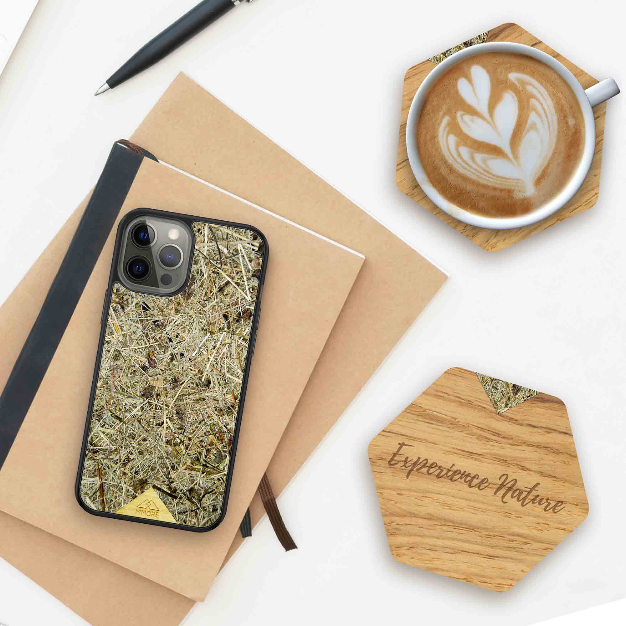 Single PERSONALIZED Wooden Coasters - Oak