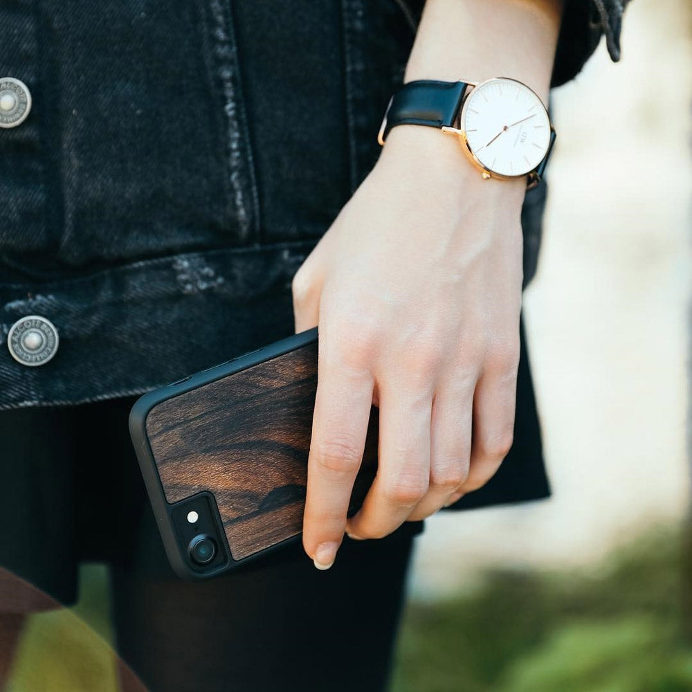 Sytalish Ziricote Wooden phone Case