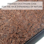 Pressed and preserved aroamtic coffee material