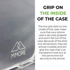 Additional grip dots on the inside of the phone case