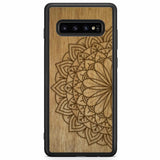 Engraved Mandala Samsung S10 Phone Case