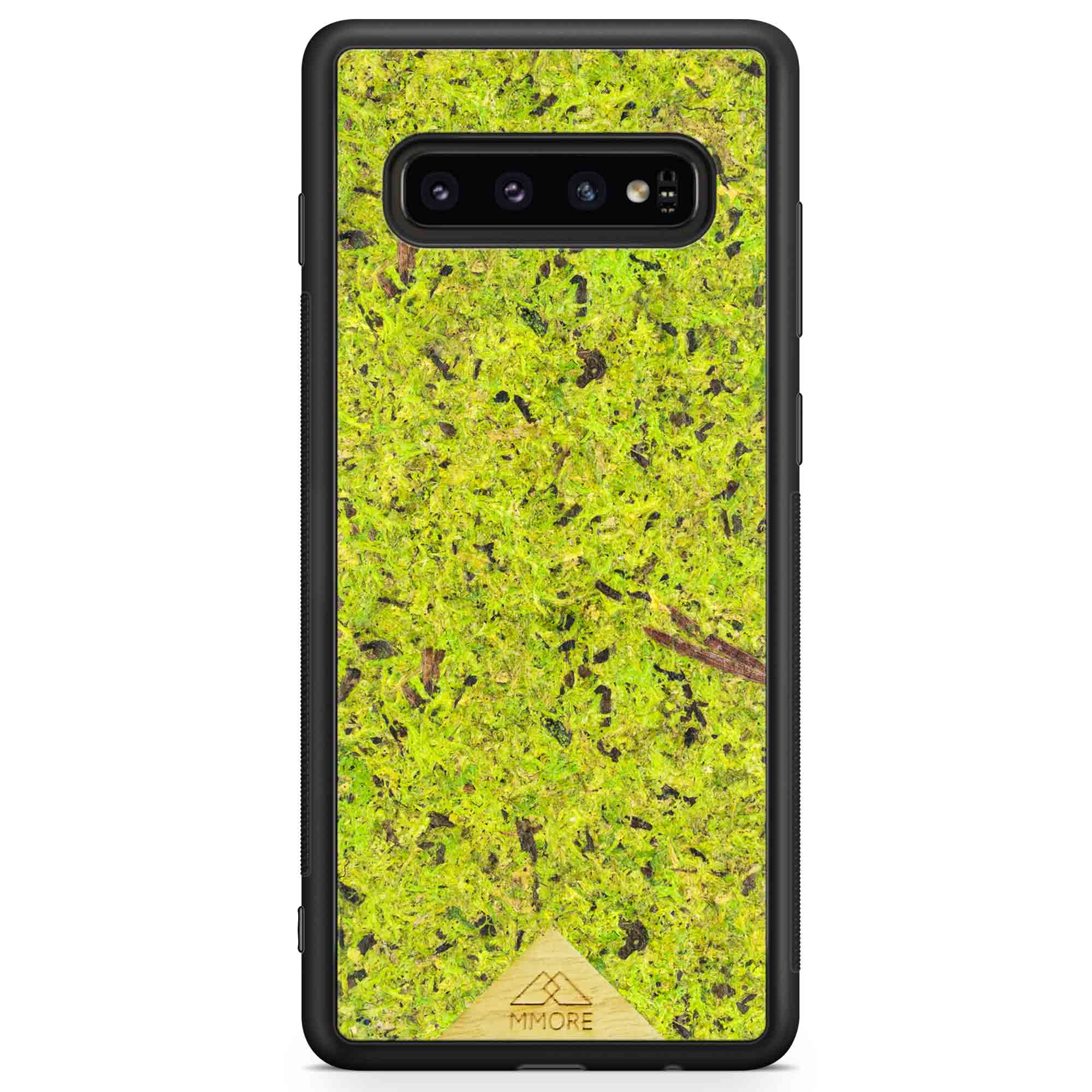 Samsung S10 Phone Case Organic Forest Moss
