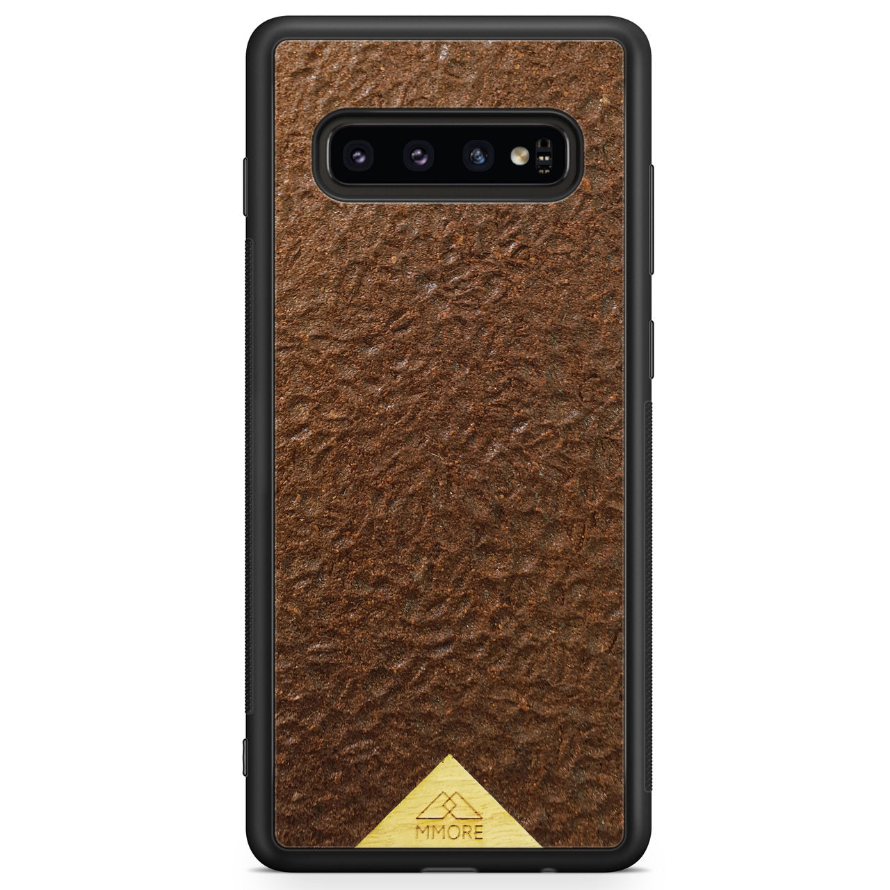 Capa de telefone com moldura preta para Samsung Galaxy S10
