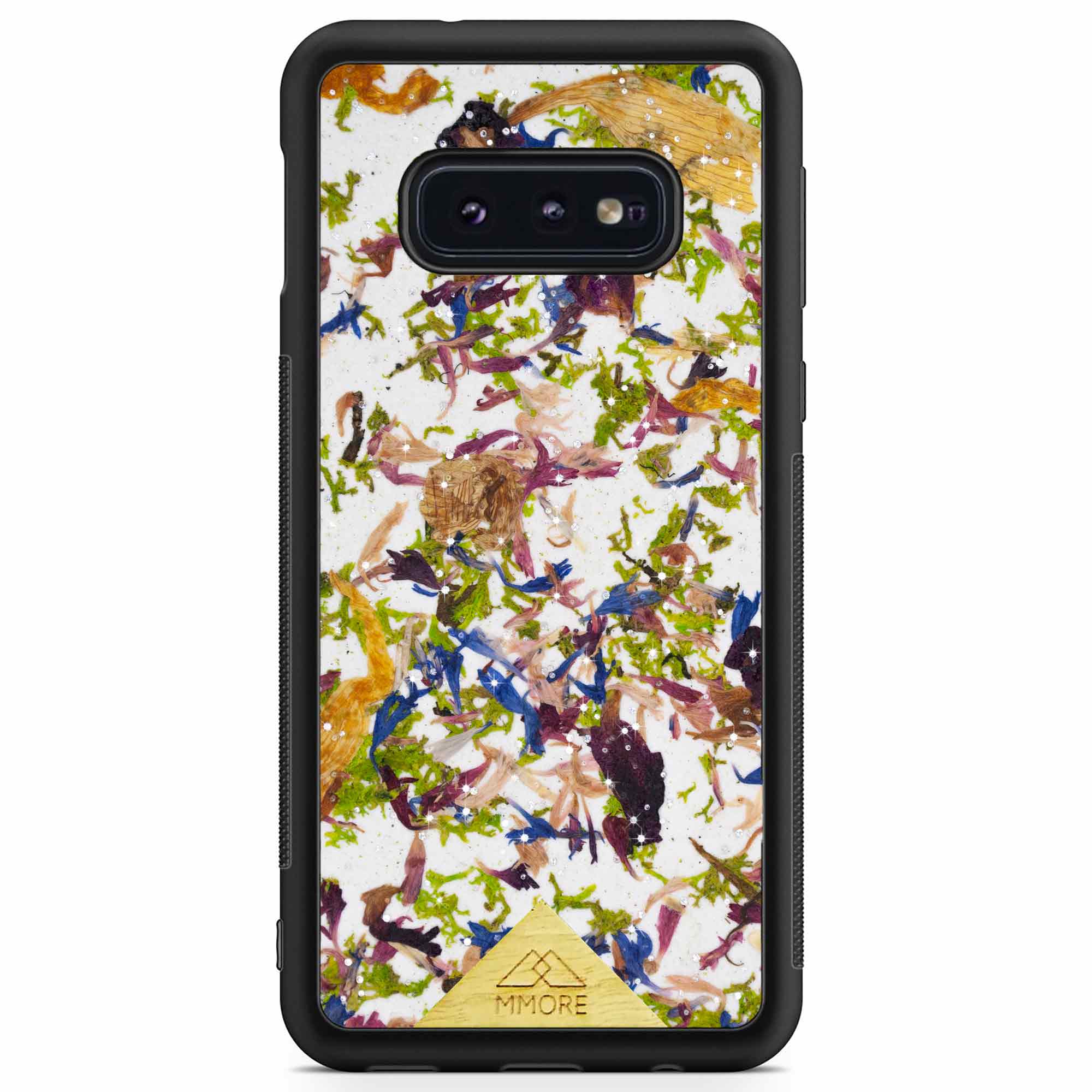 Samsung S10 Edge Black Phone Case Crystal Meadow