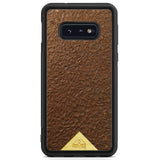 Capa de telefone com moldura preta para Samsung Galaxy S10E