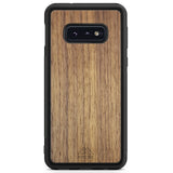 Funda de madera para teléfono Samsung S10 Edge de nogal americano
