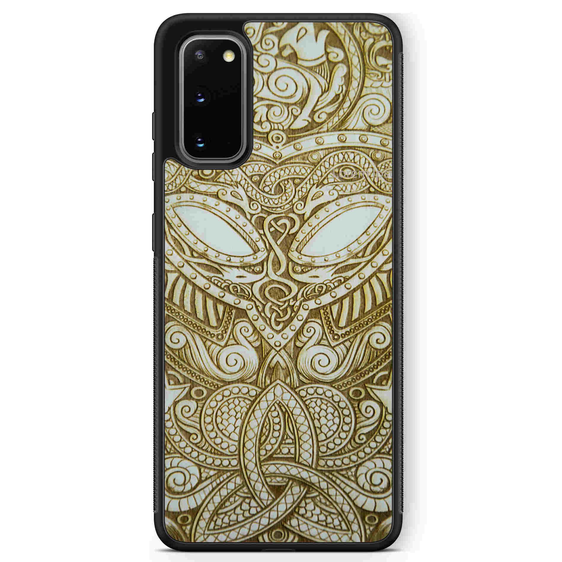 Viking Samsung S20 Wood Phone Case