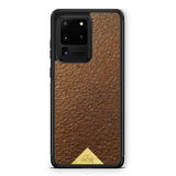 Чехол для телефона Samsung Galaxy S20 с черной рамкой, кофейный