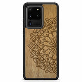 Чехол для телефона Samsung S20 Ultra с гравировкой Mandala