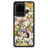 Samsung S20 Ultra Black Phone Case Crystal Meadow