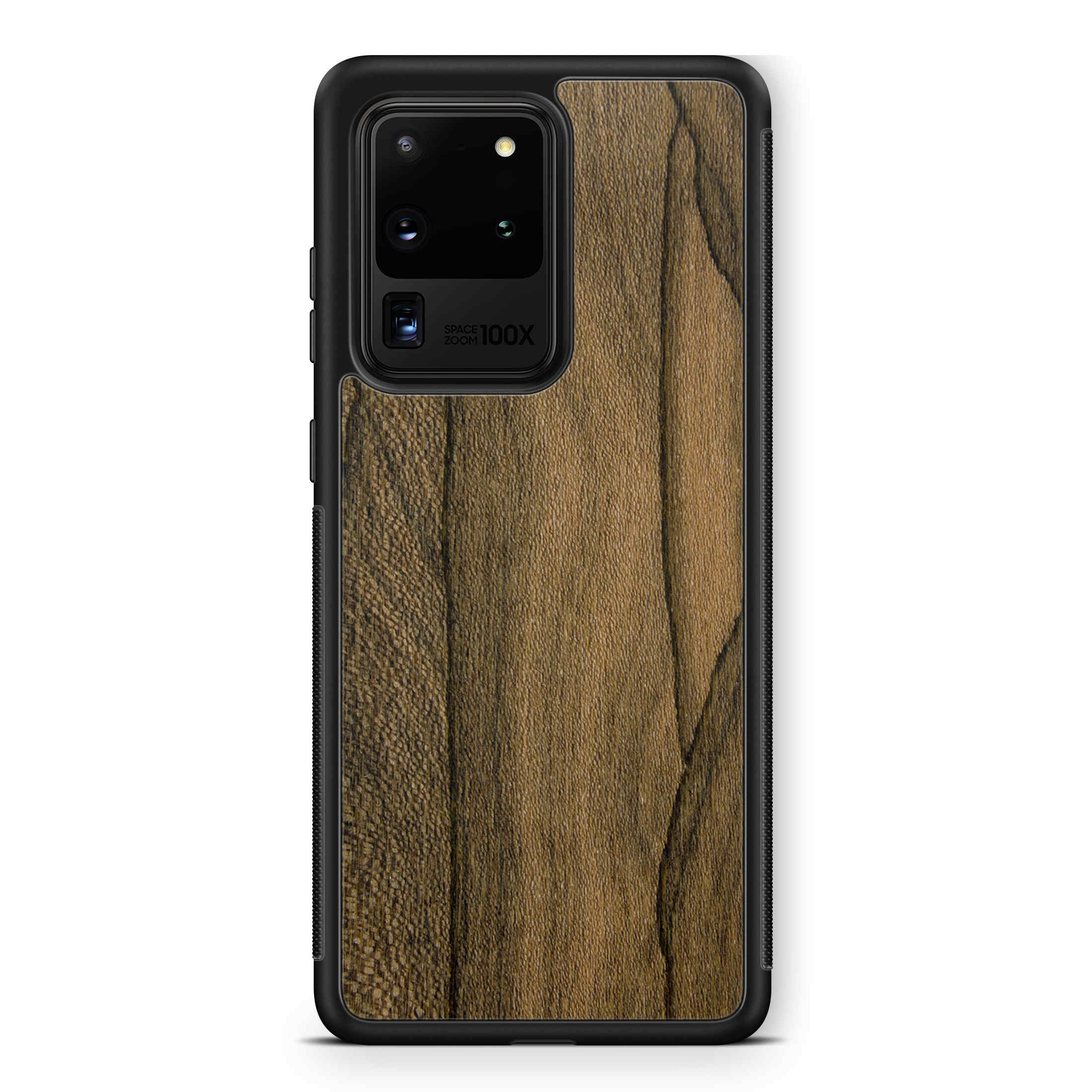 Funda para teléfono Samsung S20 Ultra de madera de ziricote