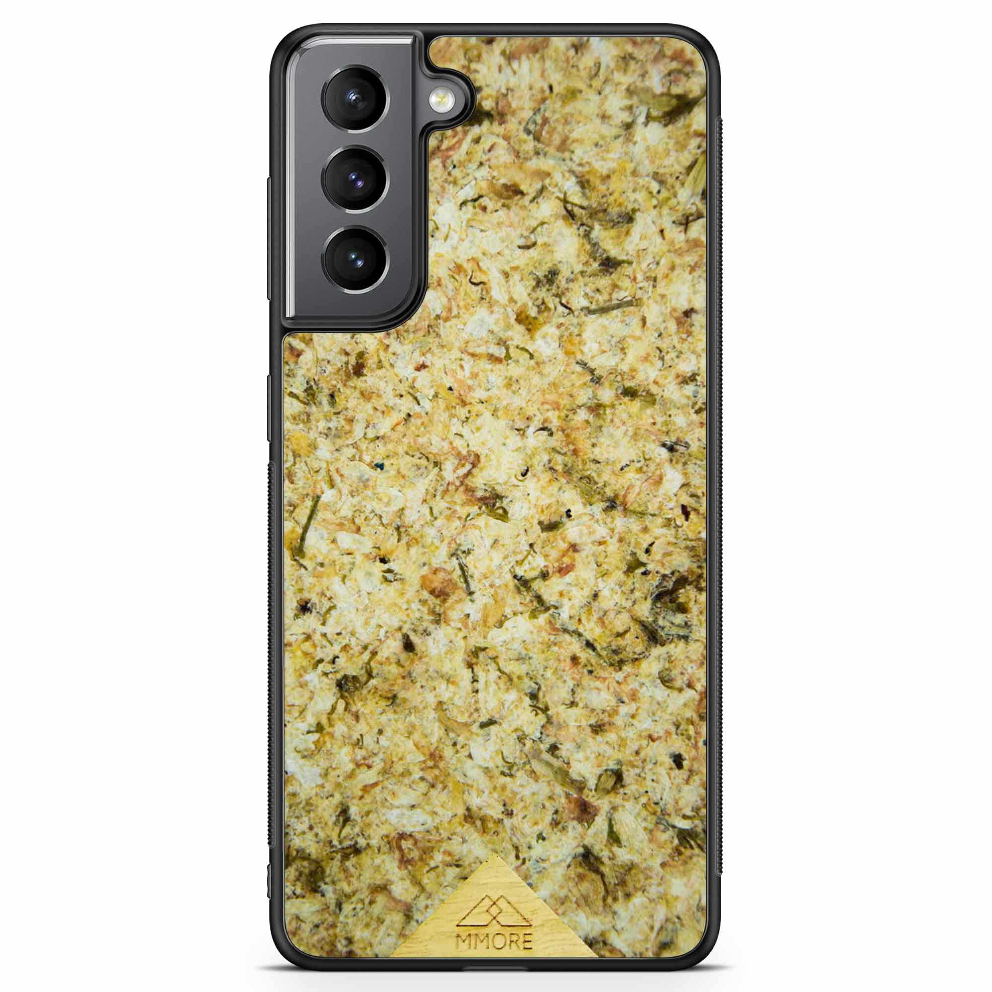 Samsung Galaxy S21 Black Frame Jasmine Phone Case