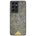 Samsung Galaxy S21 Ultra Black Frame Lavender Phone Case